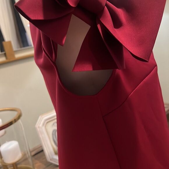 Ted Baker London Cold Shoulder Bow Sleeves Ted Size 4/US 10 - Picture 4 of 8